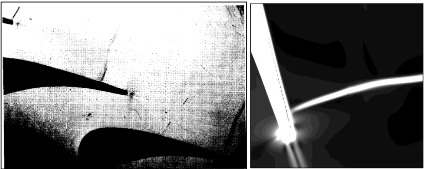 Schlieren vs shadowgraph comparison
